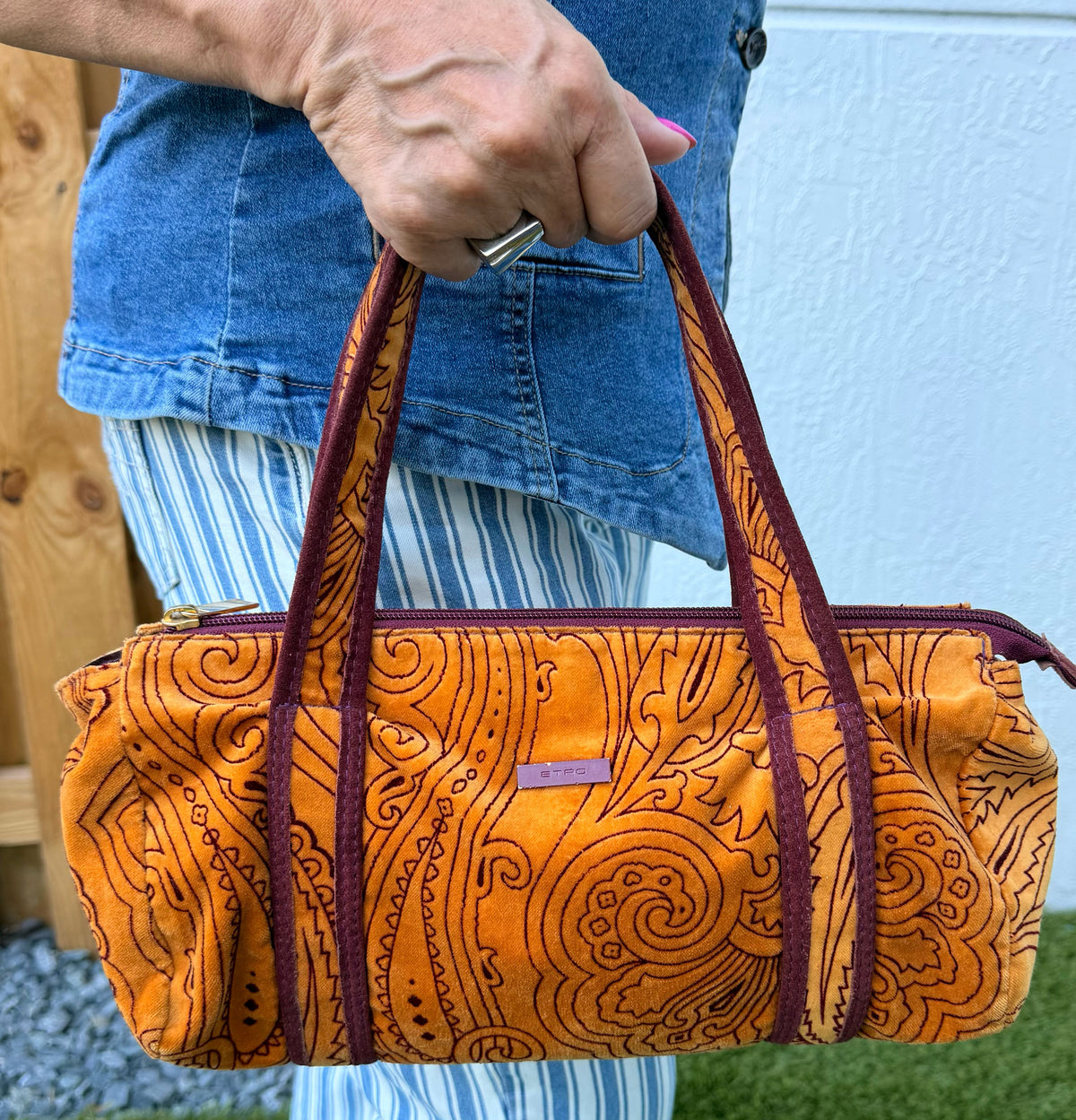 Velvet Etro Satche