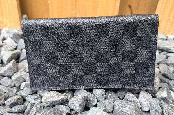 Louis Vuitton Damier Graphite Agenda Poshe Note Book Cover
