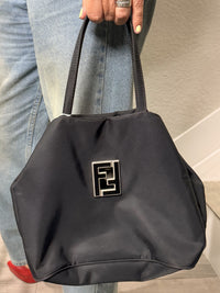 Fendi HandBag Black Nylon