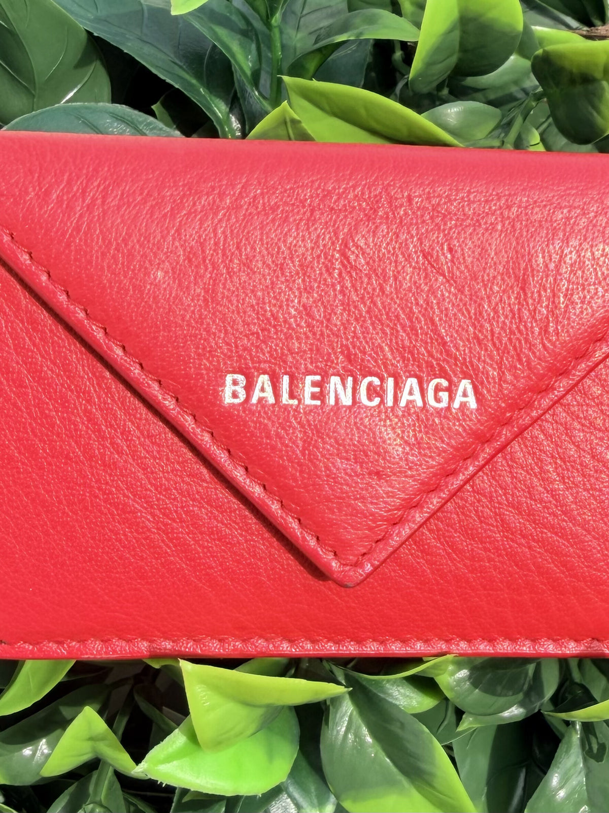 Balenciaga - Papier red tango Mini Wallet - Rouge Tango