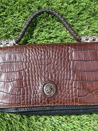 Brighton Bag Wallet Organizer handbag Brown Leather