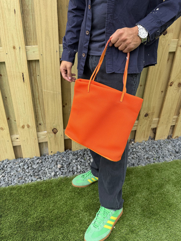 Fendi Tote in honeycomb polyamide