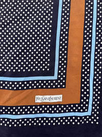 Yves Saint Laurent Scarf  (Polka Dots)