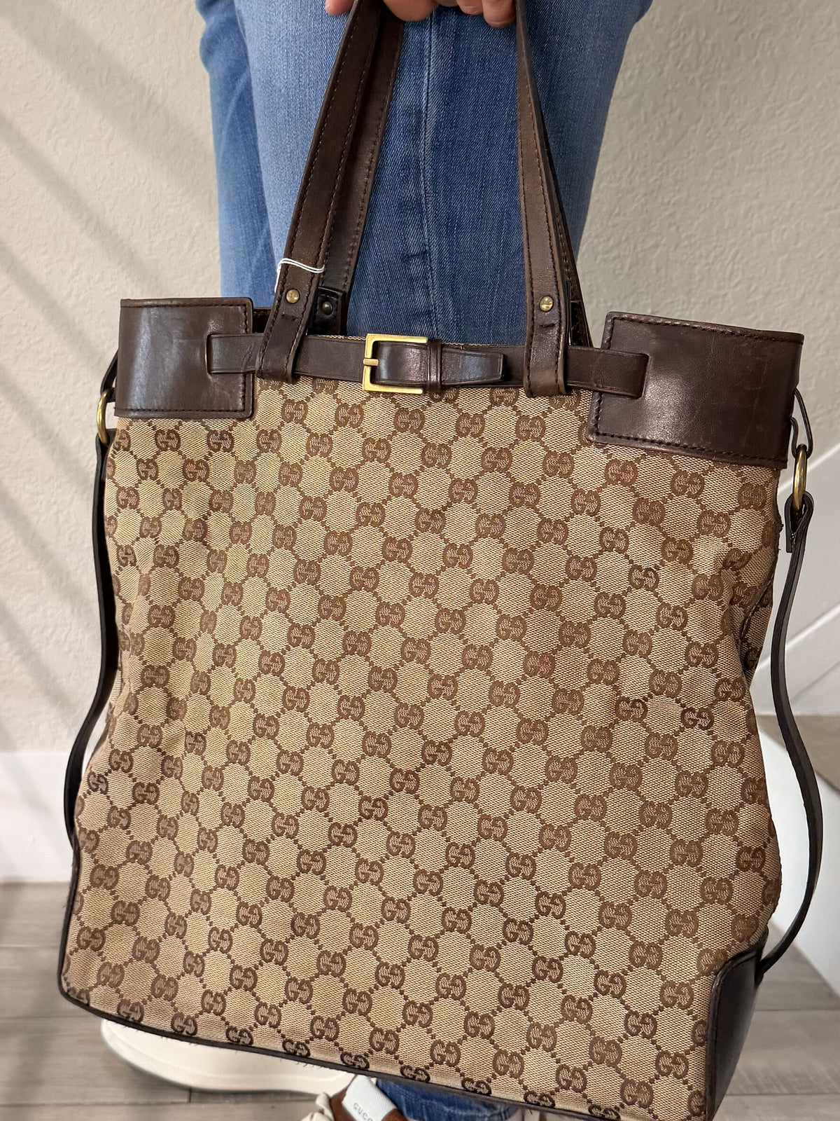 Gucci Tote Bag brown Canvas