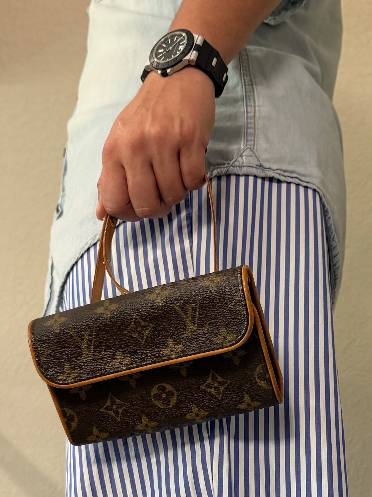 Louis Vuitton Florentine Monogram Pochette