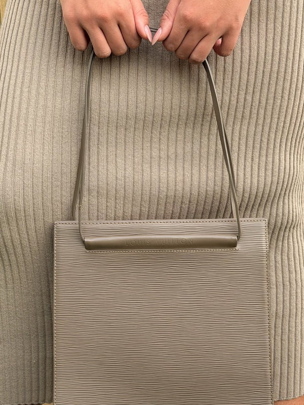 Louis Vuitton Epi Saint Tropez Brown M5246C Shoulder Bag