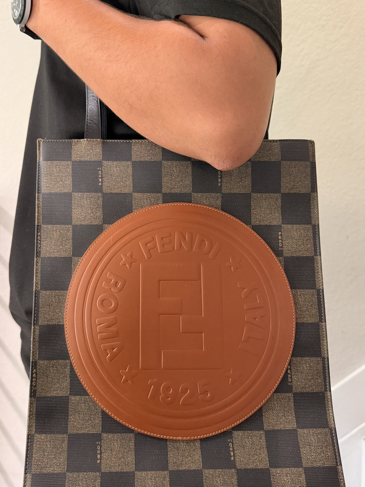 Fendi Tote Bag Brown