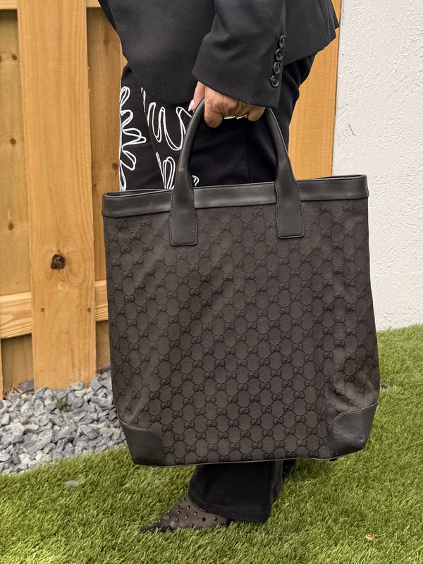 Gucci GG Canvas Tote bag Black