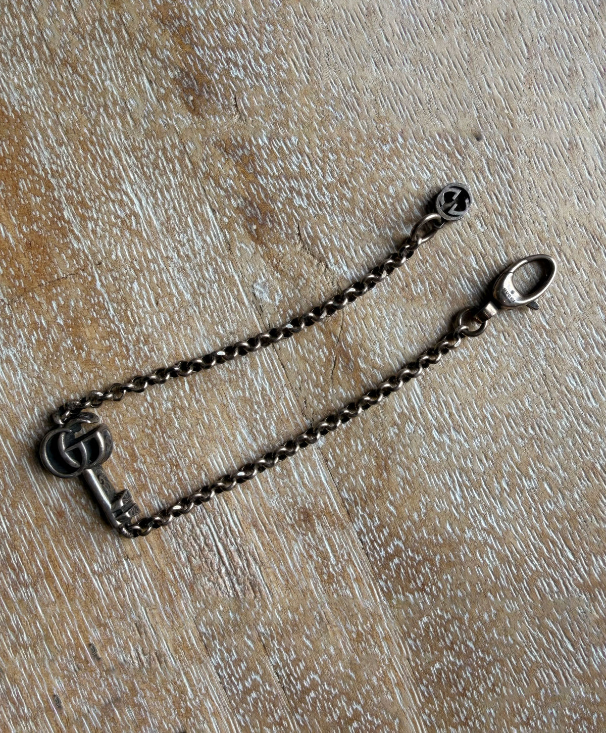 Gucci GG Marmont key charm bracelet