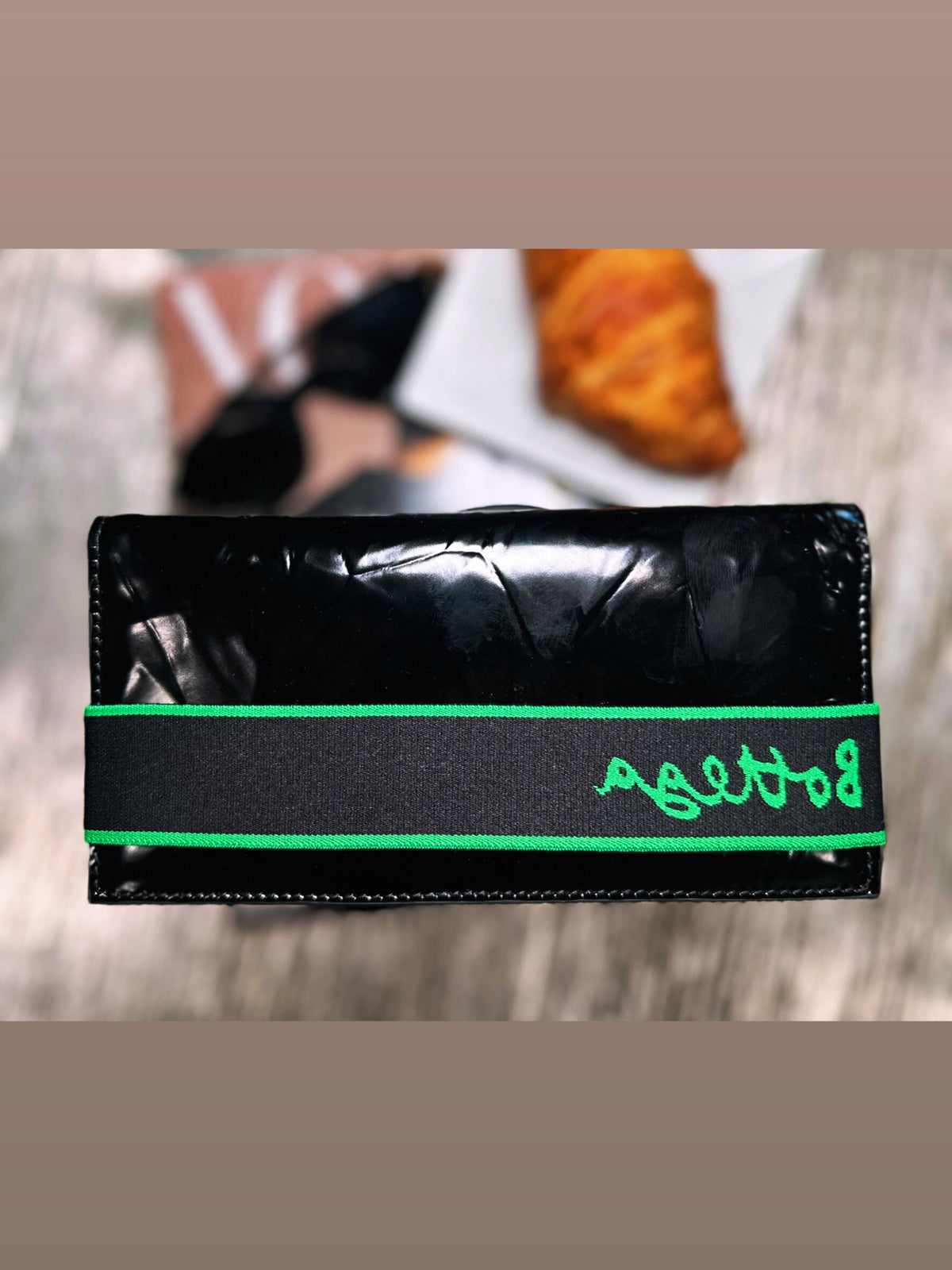 Bottega Venetta Black Wallet